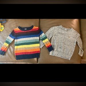 Set of 2 Gap Boys Sweaters, 2T